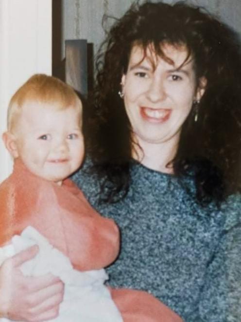 Georgina Jacobs with her late mother, Karen. PHOTO: SUPPLIED