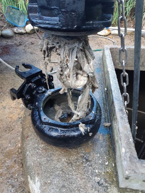 Wet wipes and cloths are continuing to block Riverton’s wastewater system. PHOTO: ABBEY PALMER