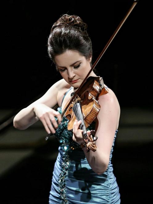 New Zealand violin soloist Amalia Hall will be on stage with the Dunedin Symphony Orchestra in...