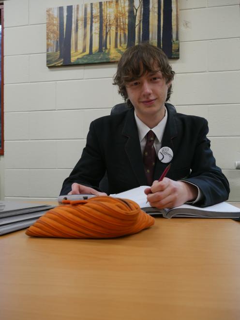 Logan Park High School year 12 pupil Paxton Hall recently finished second in a New Zealand...