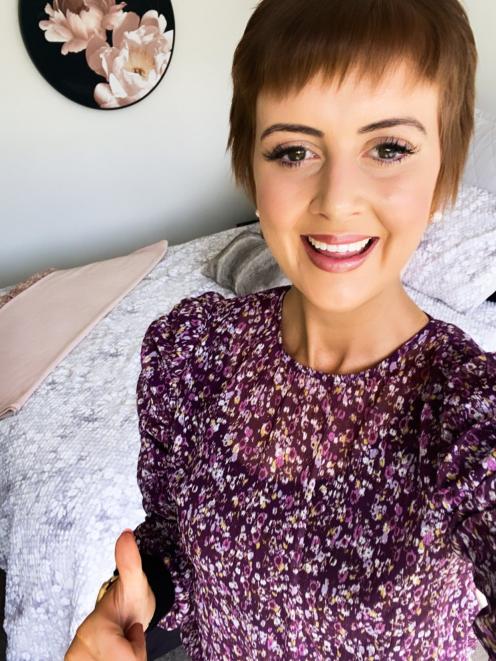 Tash Mitchell, of Mosgiel, wants to raise awareness that breast cancer can affect young people....