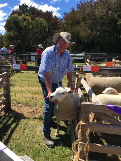Waipara farmer Keith Berry says champion Texel ewe hoggets receive ‘‘no special treatment’’....