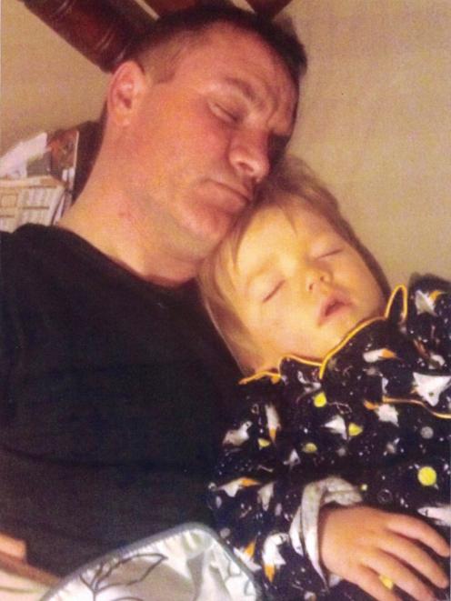 Paul Jones with Lachlan Jones (3). PHOTO: JONES FAMILY/SUPPLIED