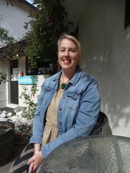 Wanaka Heights Motel manager 
Jenny Cusworth. PHOTO: MARK PRICE 