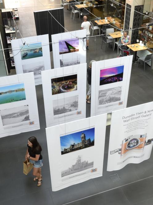 Wall Street Mall has been turned into a Dunedin street art gallery, highlighting 12 distinctly...