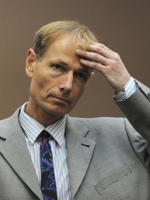 Sean Davison in the High Court at Dunedin in 2011. Photo: ODT