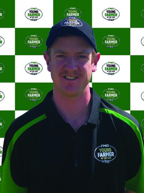 Dean Gardiner will represent the Amuri Basin Young Farmers’ club in the Young Farmer of the Year...