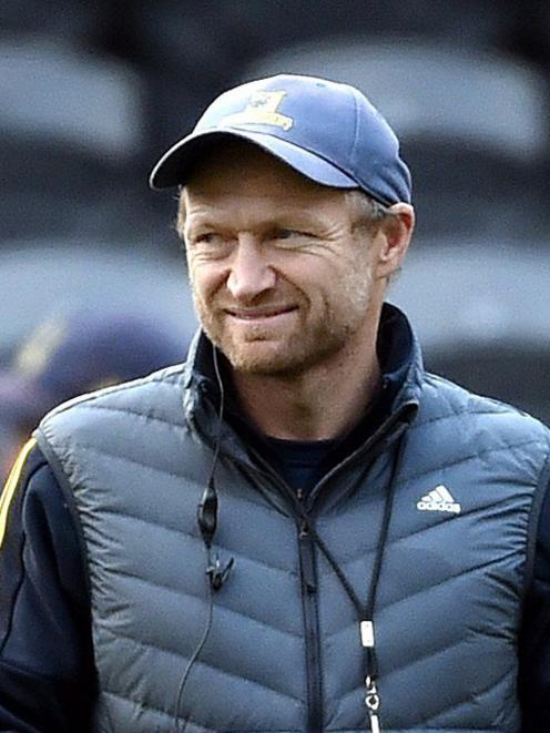 Highlanders coach Tony Brown 