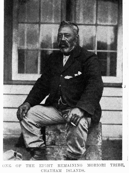 A 1907 photograph of a Moriori man. PHOTO: ODT ARCHIVE 