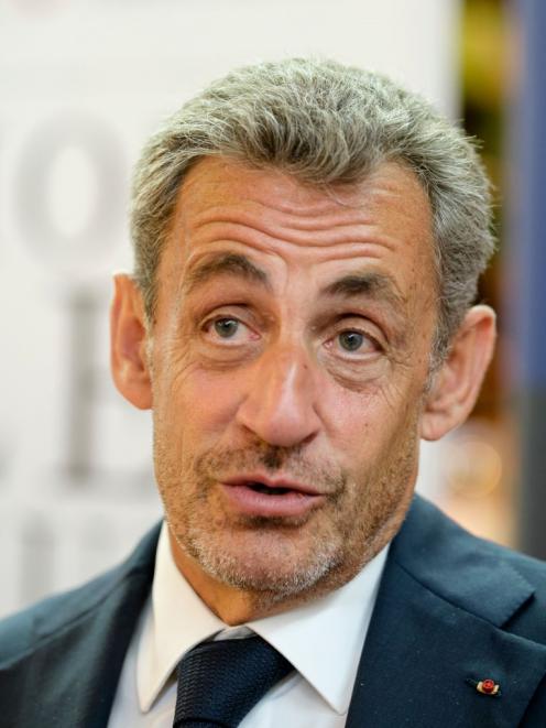 Nicolas Sarkozy is protesting his innocence, saying he's the victim of a deep injustice. Photo:...