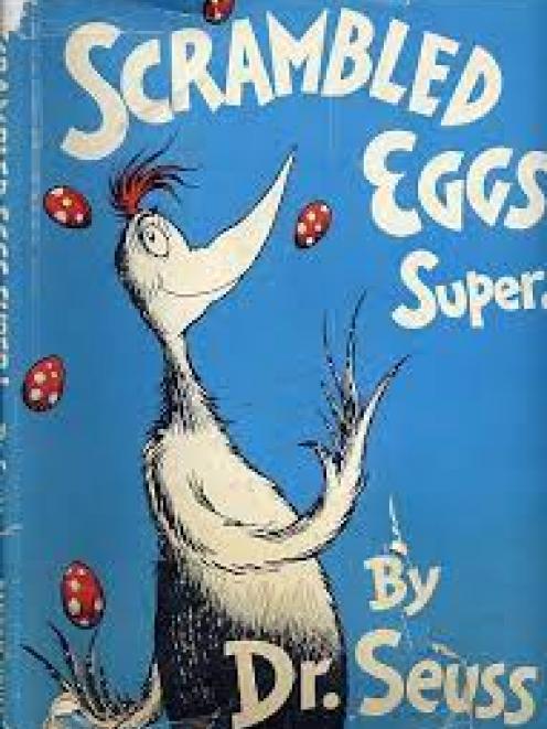 The company says pulling certain books, including Scrambled Eggs Super!, is a first step in its...