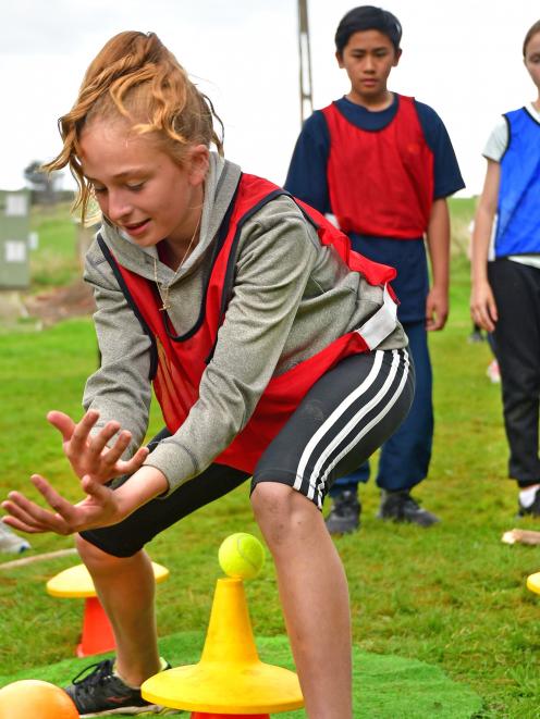 Myross Bush year 5 pupil Aleisha Scott. Photo: Laura Smith
