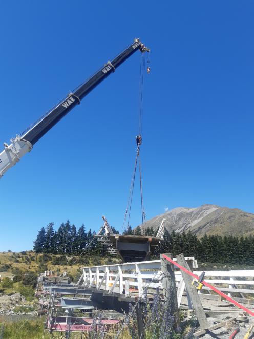 Two Ohau bridges are strengthened by the Waitaki District Council after the rescue of native...