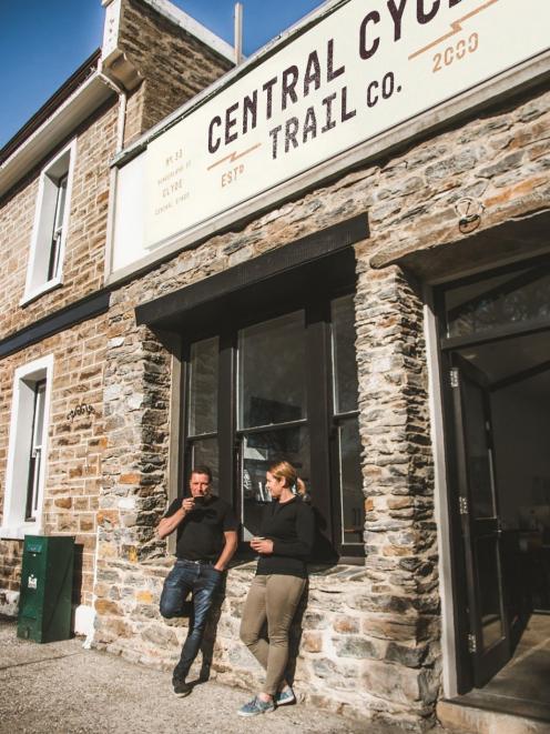 Central Cycle is on Clyde’s main street. PHOTO: SUPPLIED