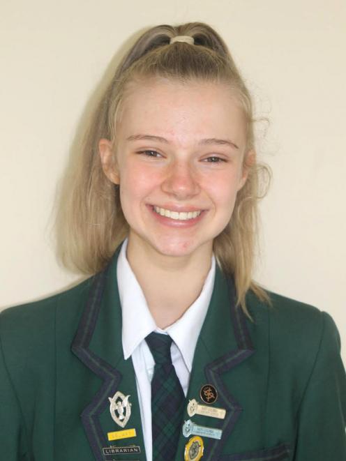 Aliya Drake, Year 11 Columba College.