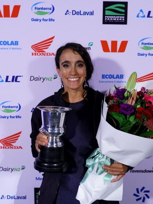 Ashburton dairy farm manager Maria Alvarez, named 2021 Canterbury-North Otago dairy manager of...