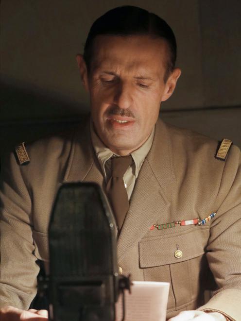 Lambert Wilson as General Charles de Gaulle.