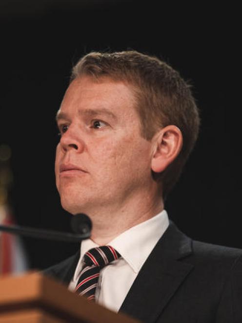 Health Minister Chris Hipkins has made a plea for people to "think twice before sharing...