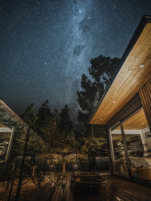 The treehouse accommodation at Nest is luxurious under the stars.