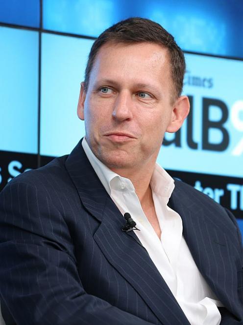 Peter Thiel was granted New Zealand citizenship in 2011. Photo: Getty Images 