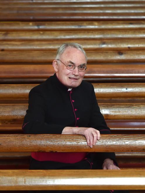 St Joseph's Cathedral assistant priest Monsignor John Harrison celebrated 50 years of priesthood...
