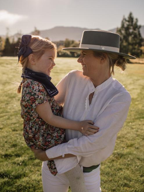 Bex Hayman and her daughter Isabella (4) wear some Whistle & Pop accessories.PHOTO: SUPPLIED...