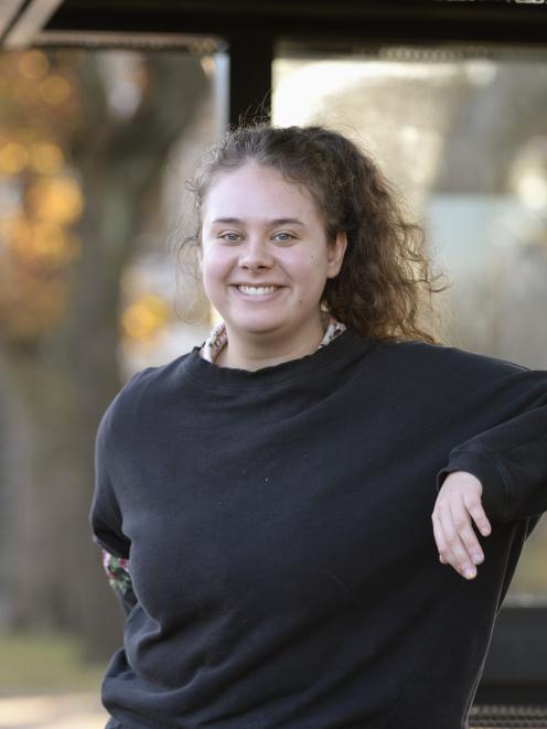 OUSA president Michaela Waite-Harvey