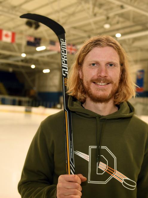 Dunedin Thunder veteran Paris Heyd has retired from competitive ice hockey. PHOTO STEPHEN JAQUIERY