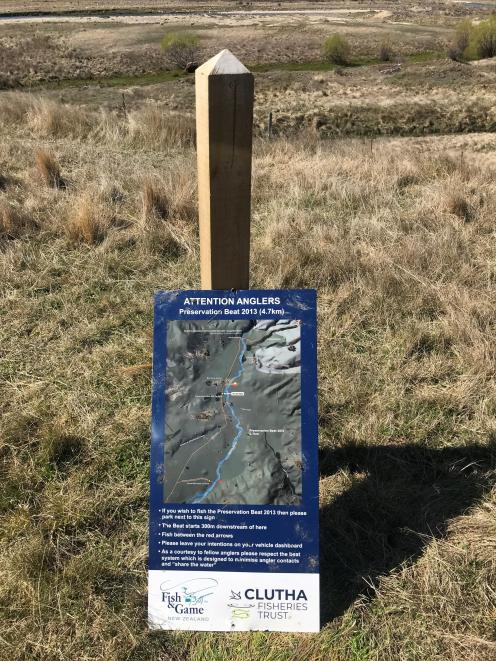 Otago Fish & Game wants to know why six of its anglers’ signs, in the Nevis River backcountry,...