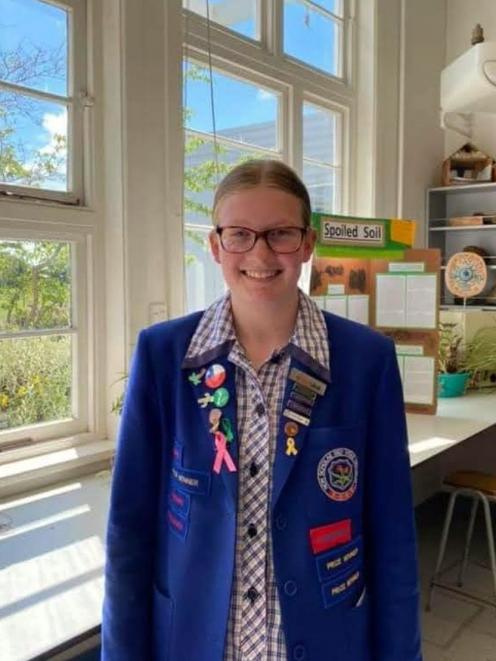 Southland Girls’ High School pupil Emma Plomp is a recipient of the Nga Karahip Uru Rakau —...