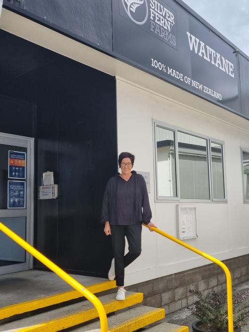 Silver Fern Farms Waitane site manager Bronwyn Cairns is proud of the ...