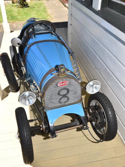 Keith Dickson’s home-built Bugatti Type 35. PHOTO: GREGOR RICHARDSON