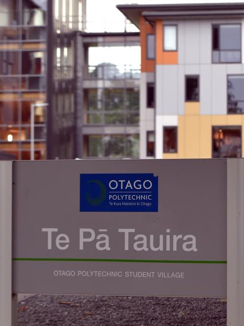 The Otago Polytechnic Student Village accommodation complex. PHOTO: PETER MCINTOSH