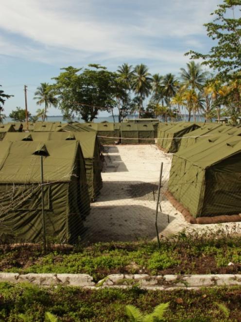 The detention centre on Manus Island. Photo: Getty Images
