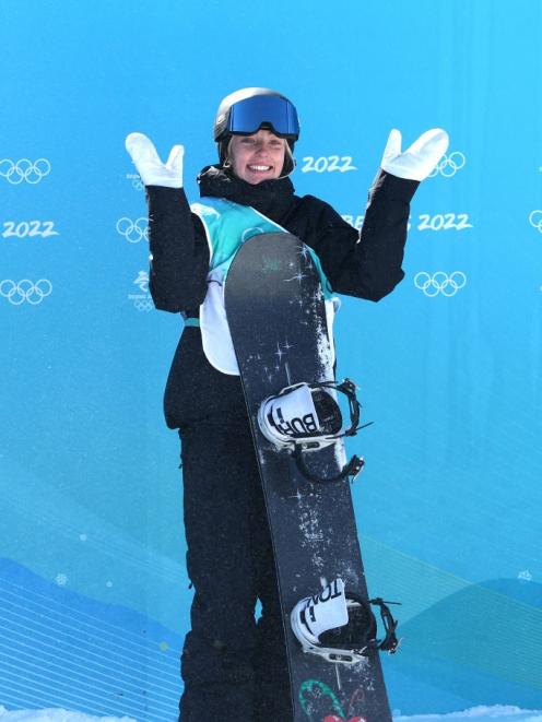 Zoi Sadowski Synnott has already won gold at the Beijing Games. Photo: Getty Images
