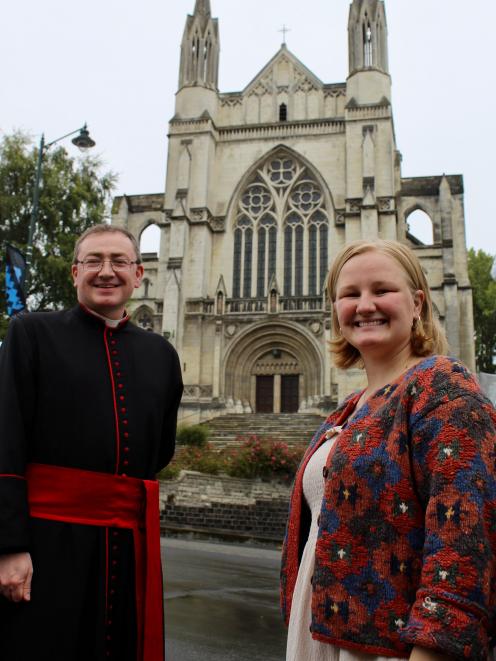 St Paul’s Cathedral dean the Very Rev Dr Tony Curtis and queer Christian Rachel Dudley-Tombs are...