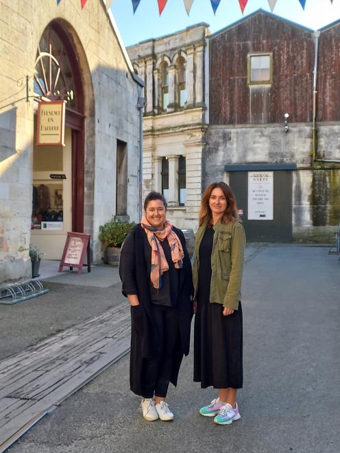 Bridget McNally (left) and Rebecca Finlay, who are helping organise the South Island Dairy Event,...