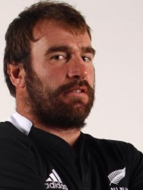 Stalwart All Blacks hooker Andrew Hore. Photo by ODT.