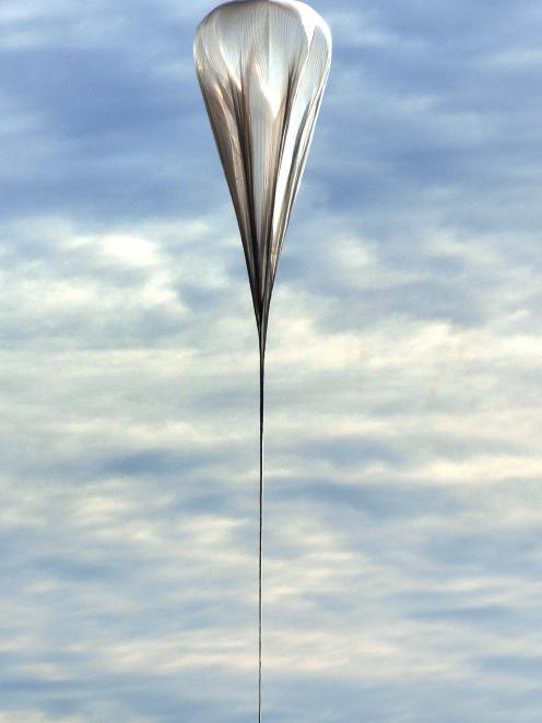 The super balloon launched in 2015.