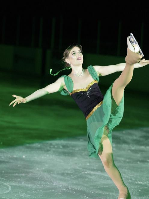 Former Dunedin ice skater Hannah Sime. PHOTO: KEA PHOTOS