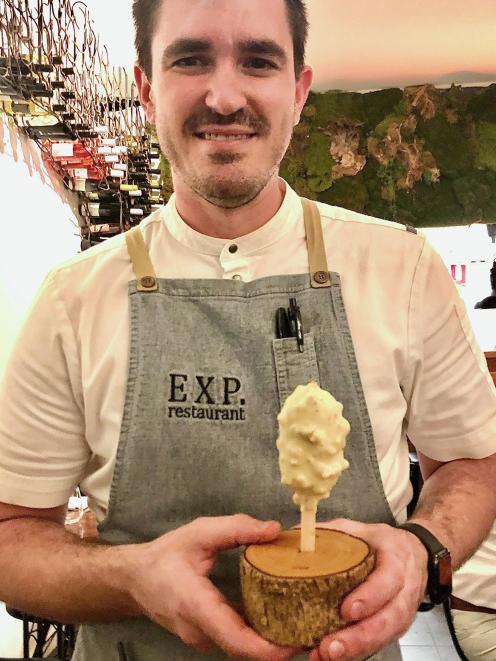 EXP Restaurant chef, Frank Fawkner. PHOTO: SUPPLIED 
