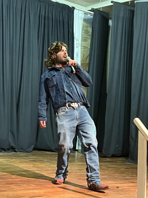 Macraes Moonlight farmer Tom McCone won the hearts of the judges with his solo performance as Jimmy...