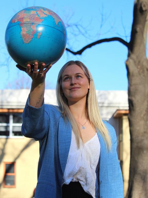 Caring for the planet is at the heart of Olivia Marshall’s entrepreneurship. PHOTO: SIMON HENDERSON