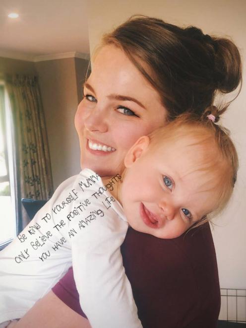 Kristin Taylor and her daughter Greer. Photo: Supplied