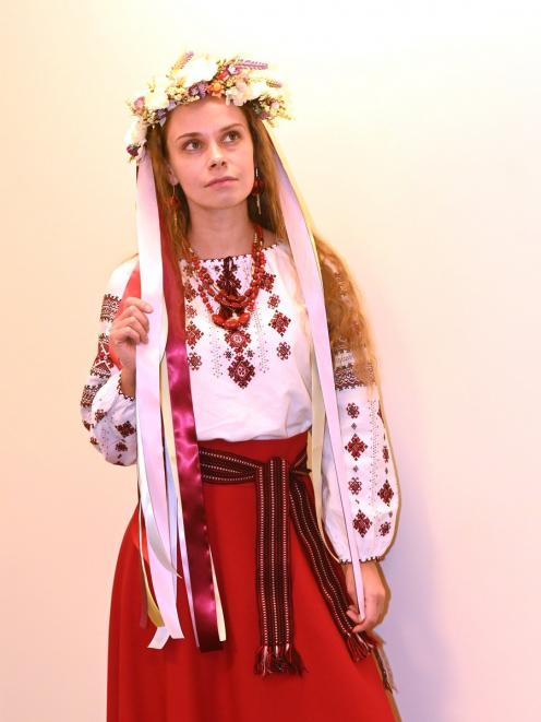 Alina Polkova shared her experiences with the crowd at the show.