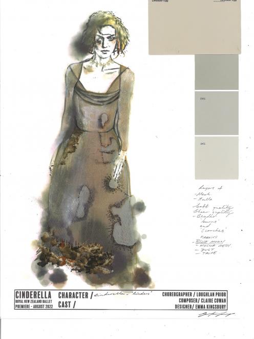 Emma Kingsbury’s designs include Cinders.
