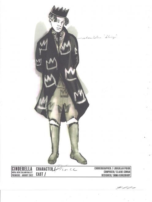 Emma Kingsbury’s designs include Prince Charming.