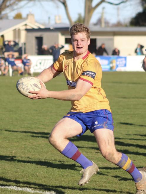Ben McCarthy is relishing an opportunity to play for North Otago. PHOTO: KAYLA HODGE
