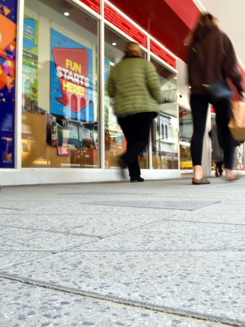 Pavers were selected after community consultation.