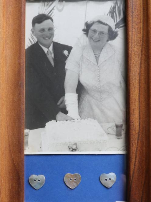Rosemary and Bruce Childs' wedding photo taken on October 18, 1957. PHOTO: JOHN COSGROVE